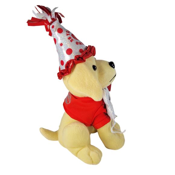 Raising Cane's 25th Birthday Dog Plush, Collectible Stuffed Animal - Picture 4 of 16